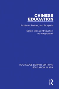 Titelbild: Chinese Education 1st edition 9781138310278