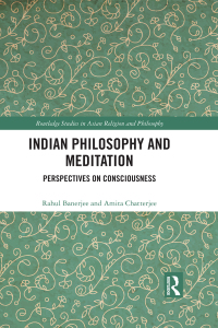 Imagen de portada: Indian Philosophy and Meditation 1st edition 9780367594039