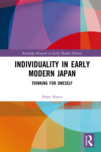 Imagen de portada: Individuality in Early Modern Japan 1st edition 9780367336875