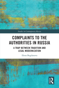 Titelbild: Complaints to the Authorities in Russia 1st edition 9781032003078