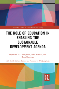 صورة الغلاف: The Role of Education in Enabling the Sustainable Development Agenda 1st edition 9781138307957