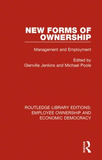 Imagen de portada: New Forms of Ownership 1st edition 9781138306455