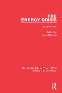 Immagine di copertina: The Energy Crisis 1st edition 9781138304819