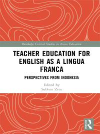 Cover image: Teacher Education for English as a Lingua Franca 1st edition 9780367583040