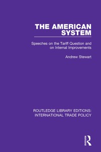 Imagen de portada: The American System 1st edition 9781138303805