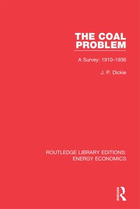 Cover image: The Coal Problem 1st edition 9781138301931