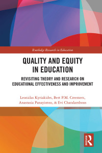 Cover image: Quality and Equity in Education 1st edition 9781138301801