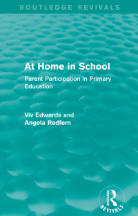 Cover image: At Home in School (1988) 1st edition 9781138301351