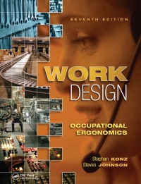 Titelbild: Work Design: Occupational Ergonomics 7th edition 9781138434684