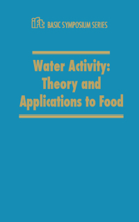 Imagen de portada: Water Activity 1st edition 9780367451493