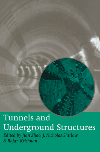 صورة الغلاف: Tunnels and Underground Structures: Proceedings Tunnels & Underground Structures, Singapore 2000 1st edition 9789058091710