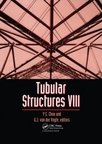 Cover image: Tubular Structures VIII 1st edition 9789058090010