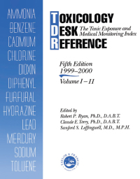 Cover image: Toxicology Desk Reference 5th edition 9781560327950