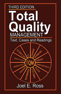 Cover image: Total Quality Management 3rd edition 9780367200770