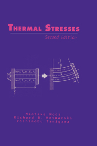 Imagen de portada: Thermal Stresses 2nd edition 9781560329718