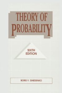 Omslagafbeelding: Theory of Probability 6th edition 9780367579319