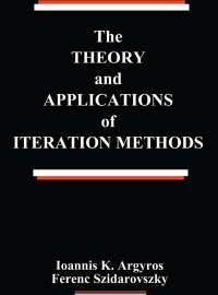 Imagen de portada: The Theory and Applications of Iteration Methods 1st edition 9780849380143