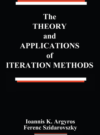 Imagen de portada: The Theory and Applications of Iteration Methods 1st edition 9780849380143