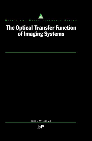 Imagen de portada: The Optical Transfer Function of Imaging Systems 1st edition 9780367850258