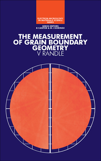 Imagen de portada: The Measurement of Grain Boundary Geometry 1st edition 9780750302357