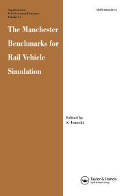 صورة الغلاف: The Manchester Benchmarks for Rail Vehicle Simulation 1st edition 9789026515514