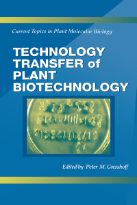 Cover image: Technology Transfer of Plant Biotechnology 1st edition 9780849382659