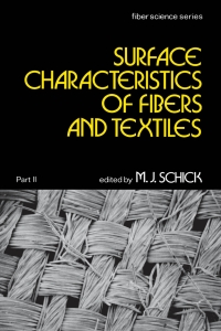 Imagen de portada: Surface Characteristics of Fibers and Textiles 1st edition 9780824765316