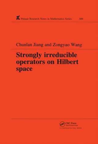 Cover image: Strongly Irreducible Operators on Hilbert Space 1st edition 9780582305946