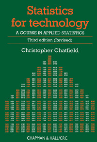 Cover image: Statistics for Technology 3rd edition 9781138469877