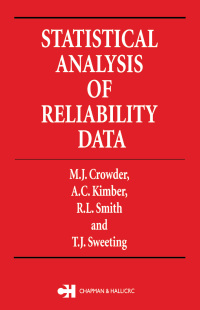 Imagen de portada: Statistical Analysis of Reliability Data 1st edition 9781138469150