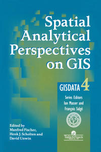 Cover image: Spatial Analytical Perspectives on GIS 1st edition 9780748403400