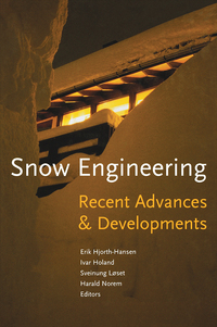 Imagen de portada: Snow Engineering 2000: Recent Advances and Developments 1st edition 9789058091482