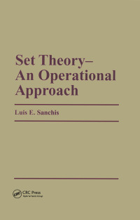 صورة الغلاف: Set Theory-An Operational Approach 1st edition 9789056995072
