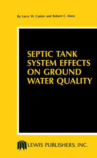 表紙画像: Septic Tank System Effects on Ground Water Quality 1st edition 9780873710121