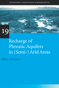 Imagen de portada: Recharge of Phreatic Aquifers in (Semi-)Arid Areas 1st edition 9789054106944