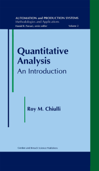 Imagen de portada: Quantitative Analysis 1st edition 9780367579203