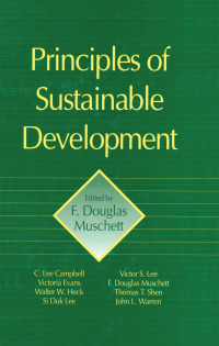 Imagen de portada: Principles of Sustainable Development 1st edition 9781574440799