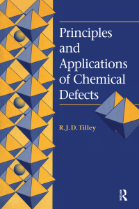 صورة الغلاف: Principles and Applications of Chemical Defects 1st edition 9781138458093
