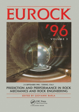 Cover image: Prediction And Performance In Rock Mechanics and Rock Engineering 1st edition 9789054108443
