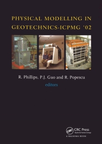 Imagen de portada: Physical Modelling in Geotechnics 1st edition 9789058093899