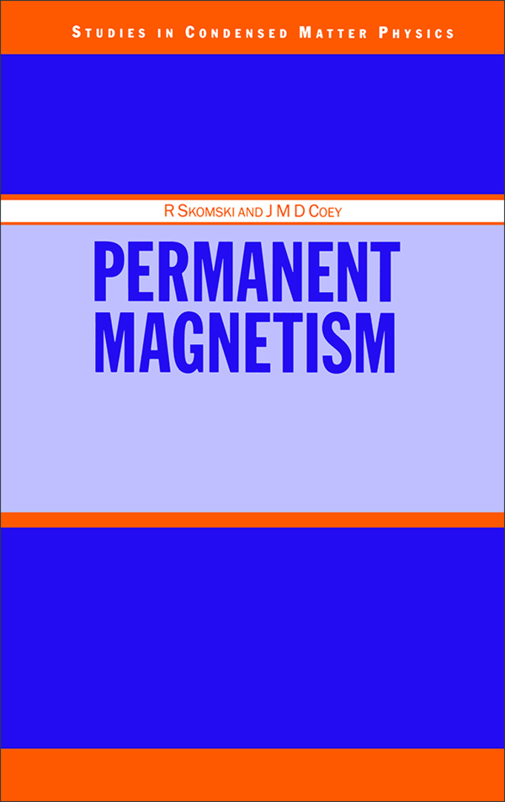 Permanent Magnetism 1st Edition