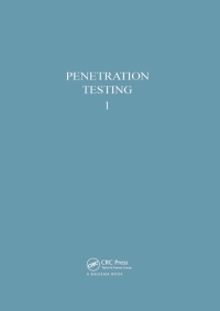 صورة الغلاف: Penetration Testing, volume 1 1st edition 9789061912514