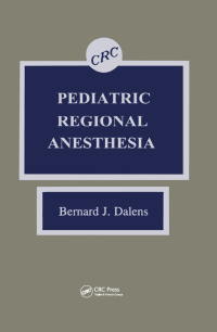 Cover image: Pediatric Regional Anesthesia 1st edition 9780849356292