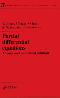 Cover image: Partial Differential Equations 1st edition 9780367834661