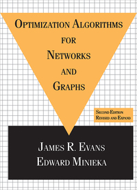 Omslagafbeelding: Optimization Algorithms for Networks and Graphs 2nd edition 9780367402808
