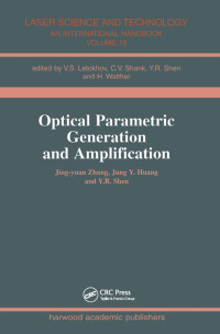 Cover image: Optical Parametric Generation and Amplification 1st edition 9783718657438