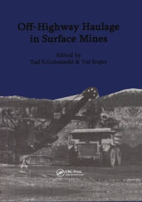 Cover image: Off-highway Haulage in Surface Mines 1st edition 9789061918851