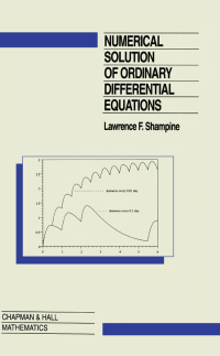 表紙画像: Numerical Solution of Ordinary Differential Equations 1st edition 9780367449568