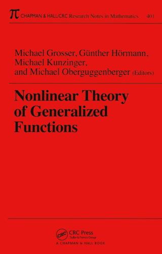 Titelbild: Nonlinear Theory of Generalized Functions 1st edition 9780849306495