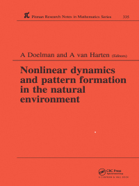 Cover image: Nonlinear Dynamics and Pattern Formation in the Natural Environment 1st edition 9780582273719